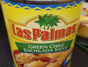 Award Winning Green Chili Enchilada - Las Palmas Green Chili Enchilada Sauce